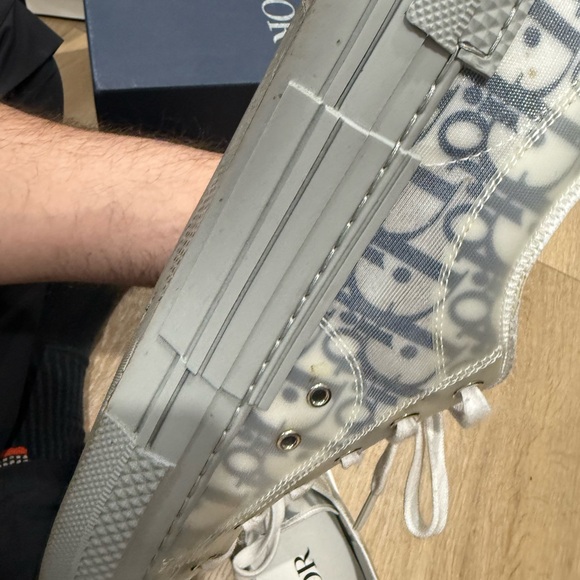 Dior B23 LT OBLIQUE TRANSPARENLY Blue/Grey - Picture 8 of 13